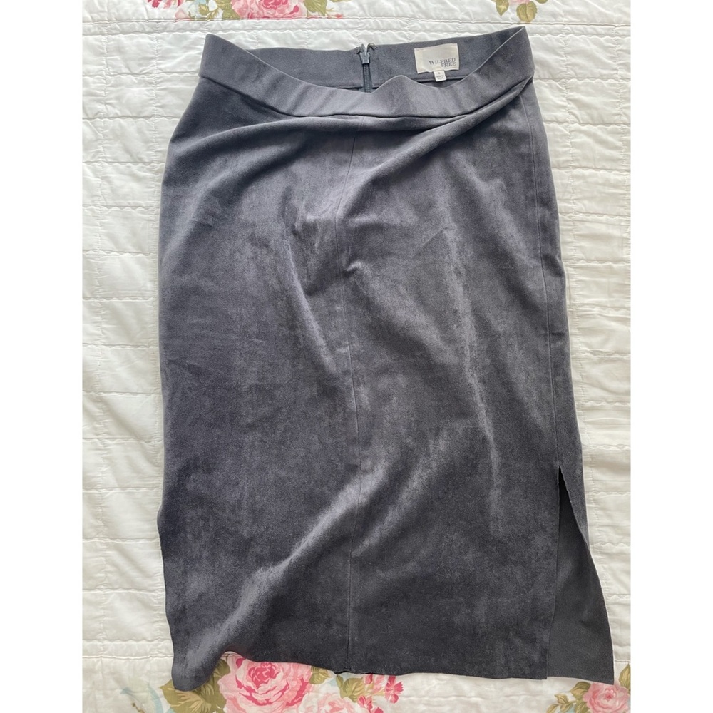 Wilfred suede midi skirt - Picture 2 of 2